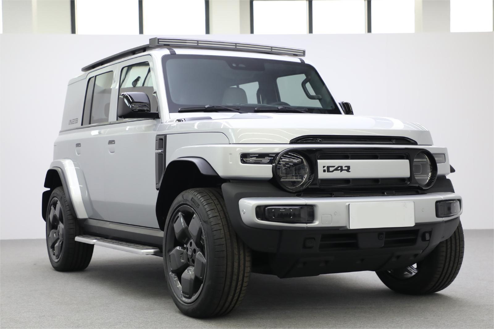 2024北京车展丨奇瑞联手智米共同打造 定位小型纯电SUV iCAR V23亮相
