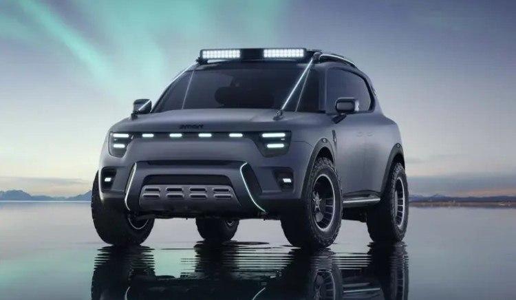 smart精灵#5概念车官图发布 定位纯电中型SUV 下半年上市