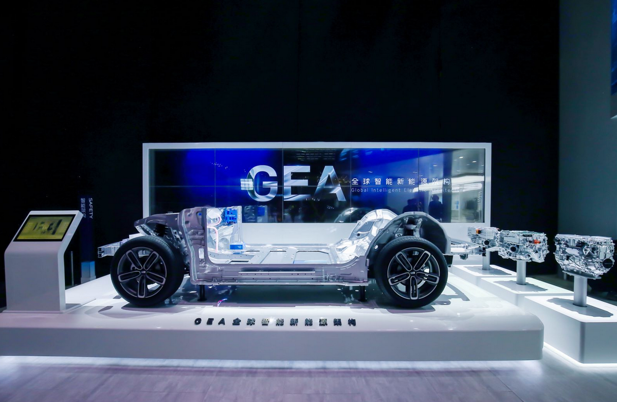 “银河星舰”全球首发   科技吉利北京车展秀肌肉