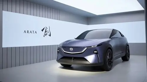 马自达展示全新纯电动SUV概念车