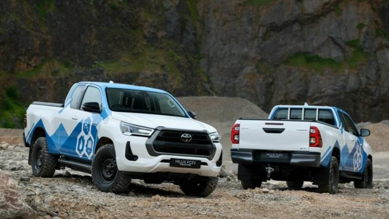 全新丰田Hilux H2氢燃料电池皮卡英国量产