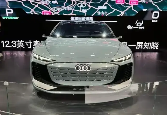 奧迪E6實(shí)車曝光，續(xù)航500公里，賣20多萬(wàn)？