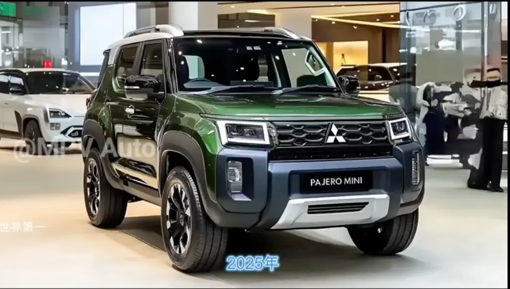 经典复古+现代硬朗，三菱全新小型越野SUV