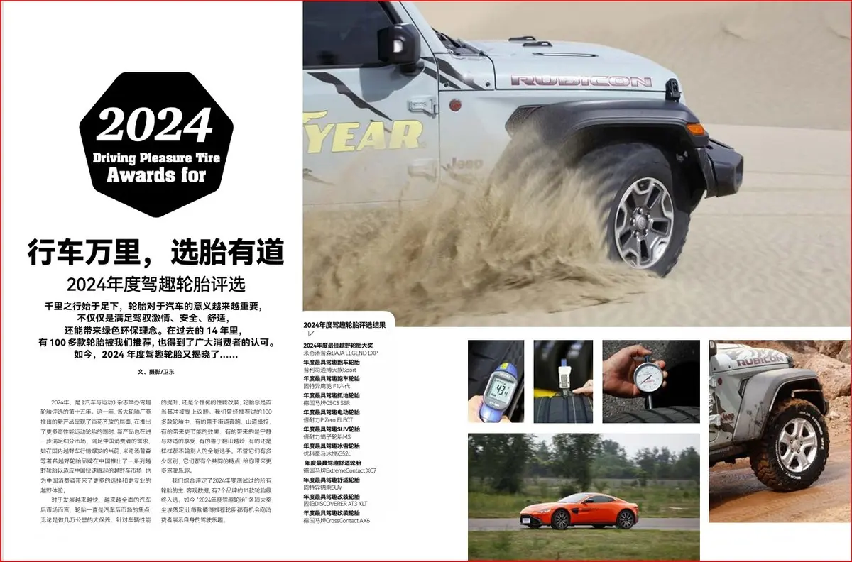 2024年度最具駕趣SUV輪胎——倍耐力蝎子輪胎MS