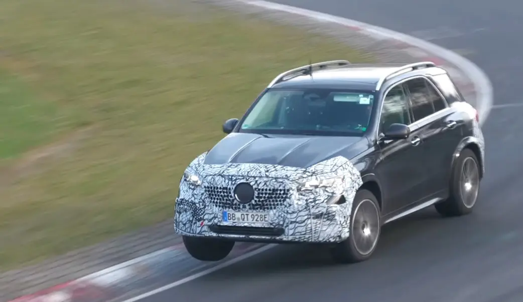 新款奔馳GLE和AMG GLE53 Coupe紐北賽道測試曝光