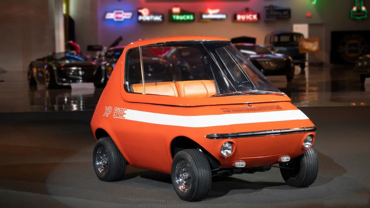 你敢信這么小的車，是美國通用60年代設計的純電車！