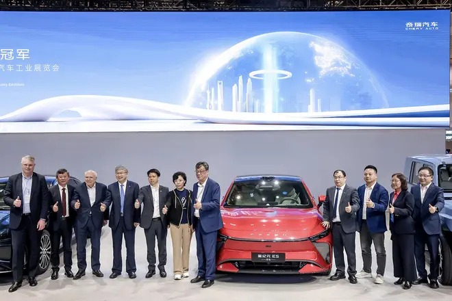 奇瑞上海車展大陣仗 5大品牌53款車國際范