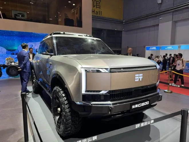 2025上海車展：捷途縱橫G600硬派越野