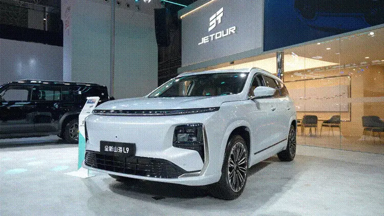 捷途山海L9亮相東莞五一車展