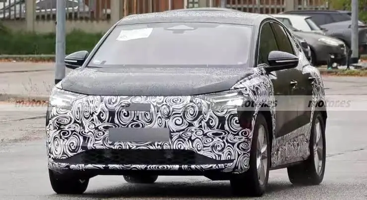 新款奧迪Q4 e-tron Sportback諜照曝光 四季度正式發布