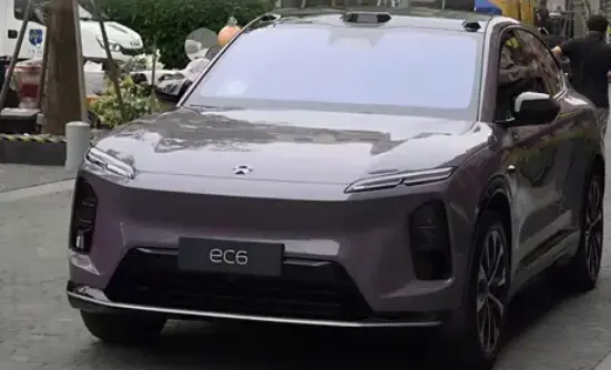 新款蔚來EC6實車曝光，內(nèi)外煥新并搭載自研輔助駕駛芯片