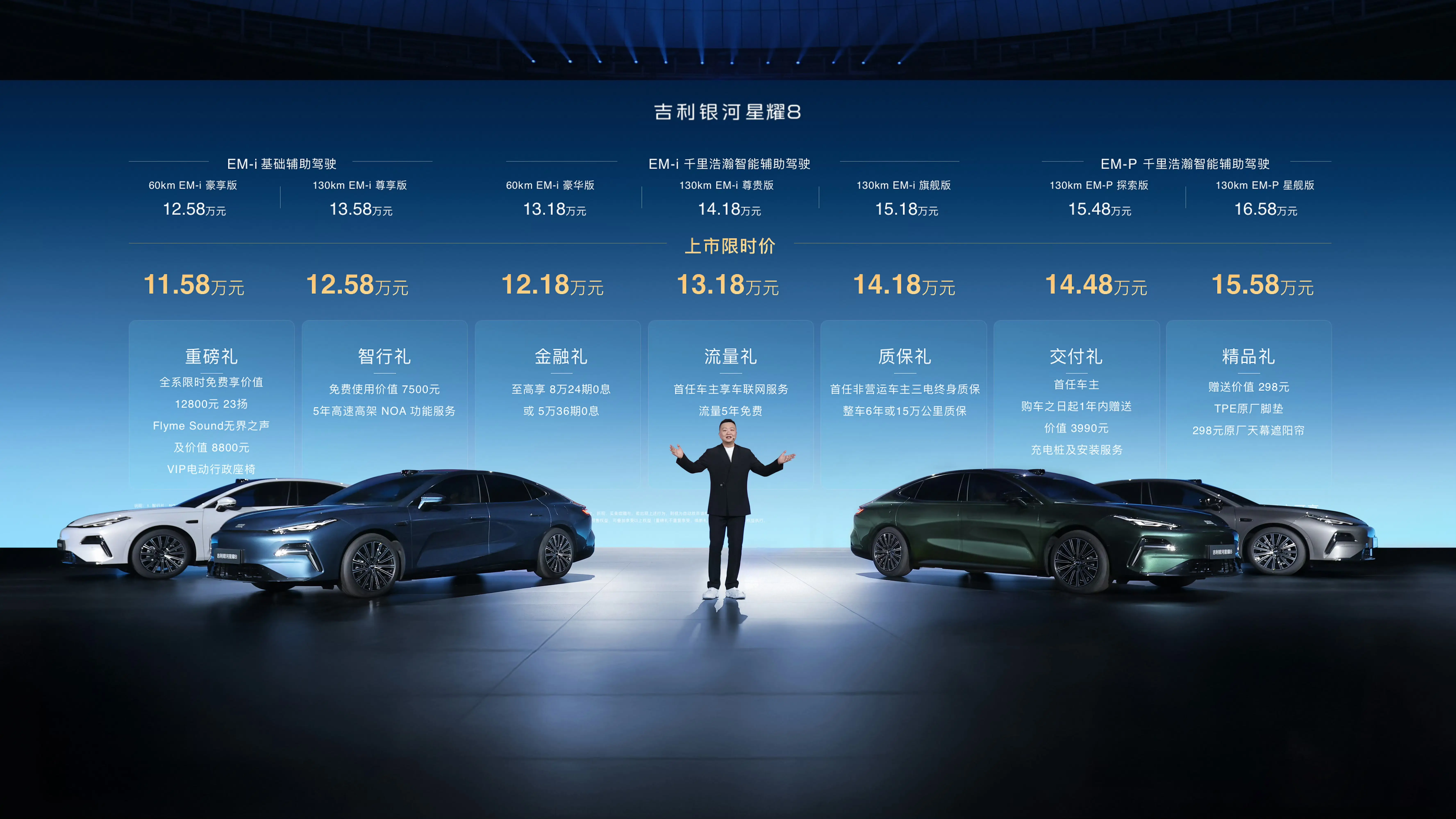 11.58万起售，银河星愿8主推1.5L自吸，主打田忌赛马？