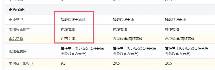 為什么五菱星光用的是磷酸鐵鋰電池？畢竟三元鋰電池充電更快