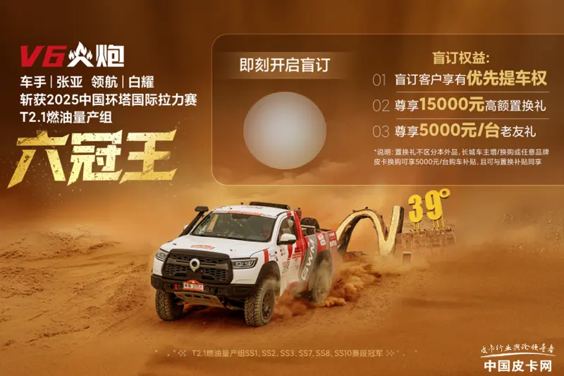 合法上路的環(huán)塔賽車 長城火炮3.0T開啟盲訂
