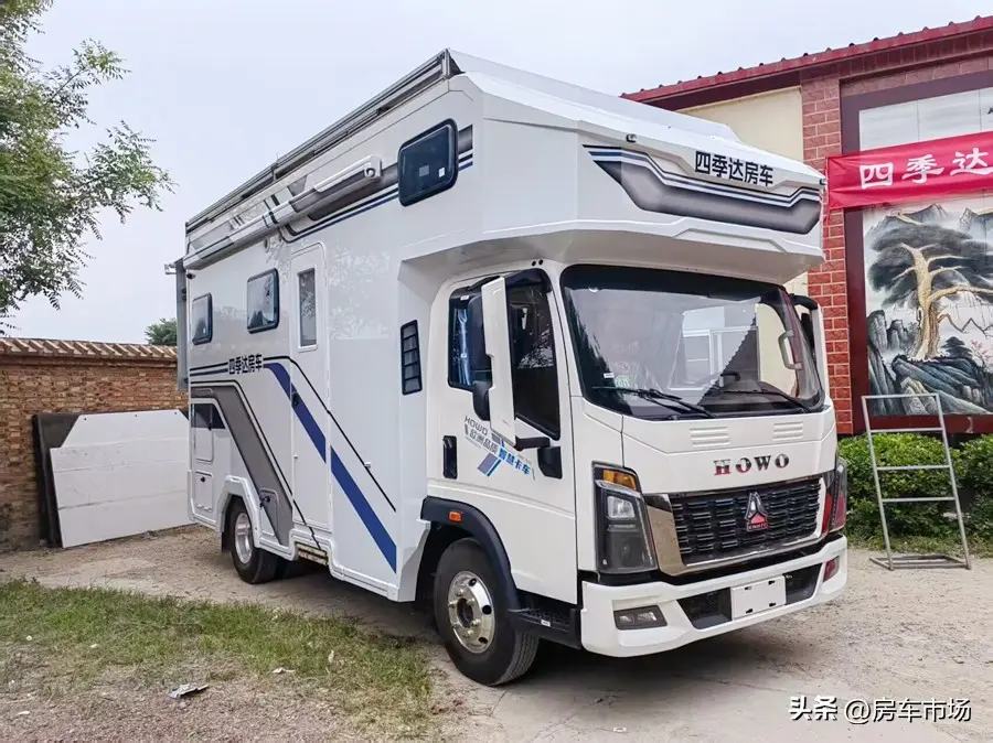 “巨能裝”大雙拓輕卡房車！30度電5200太陽能 三室一廳能跳廣場舞