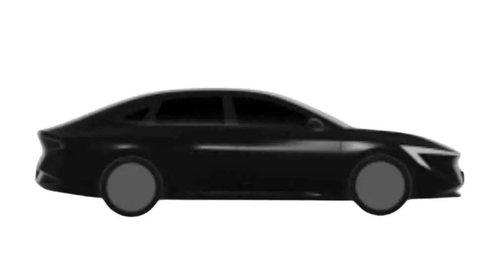 日產全新中級轎車設計圖曝光，風格大變，或為下一代軒逸