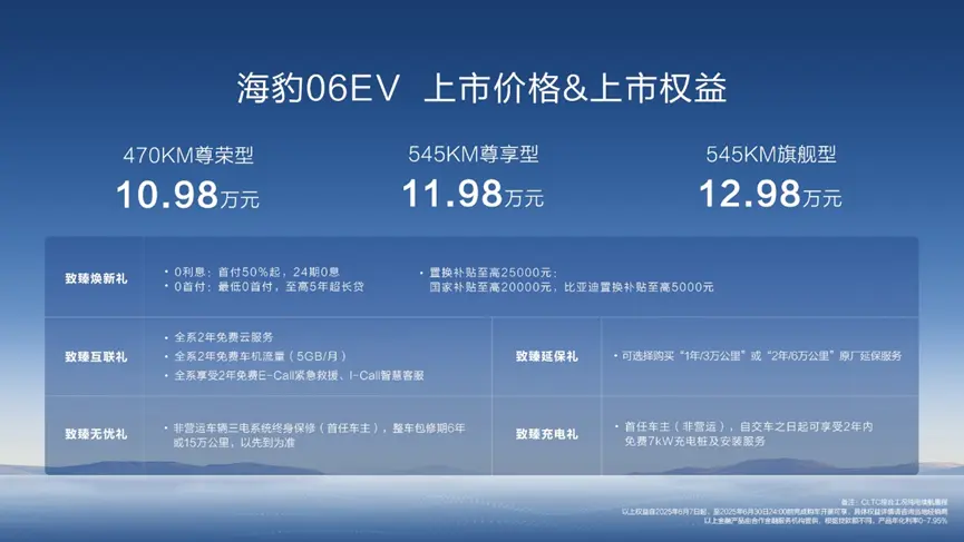 比亞迪海豹06EV：10.98萬起，重新定義純電轎跑潮流美學(xué)新標(biāo)桿