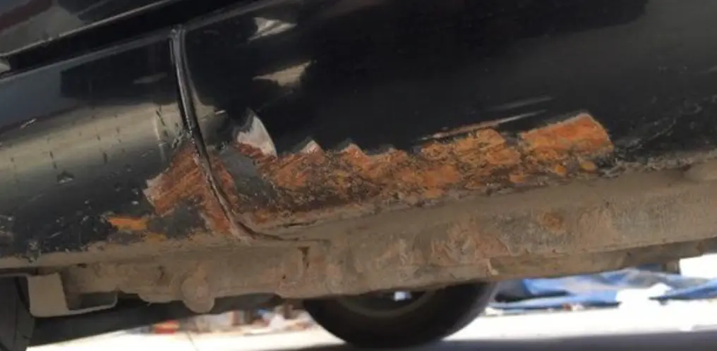 汽車零件浮銹與真銹，浮銹不算問題