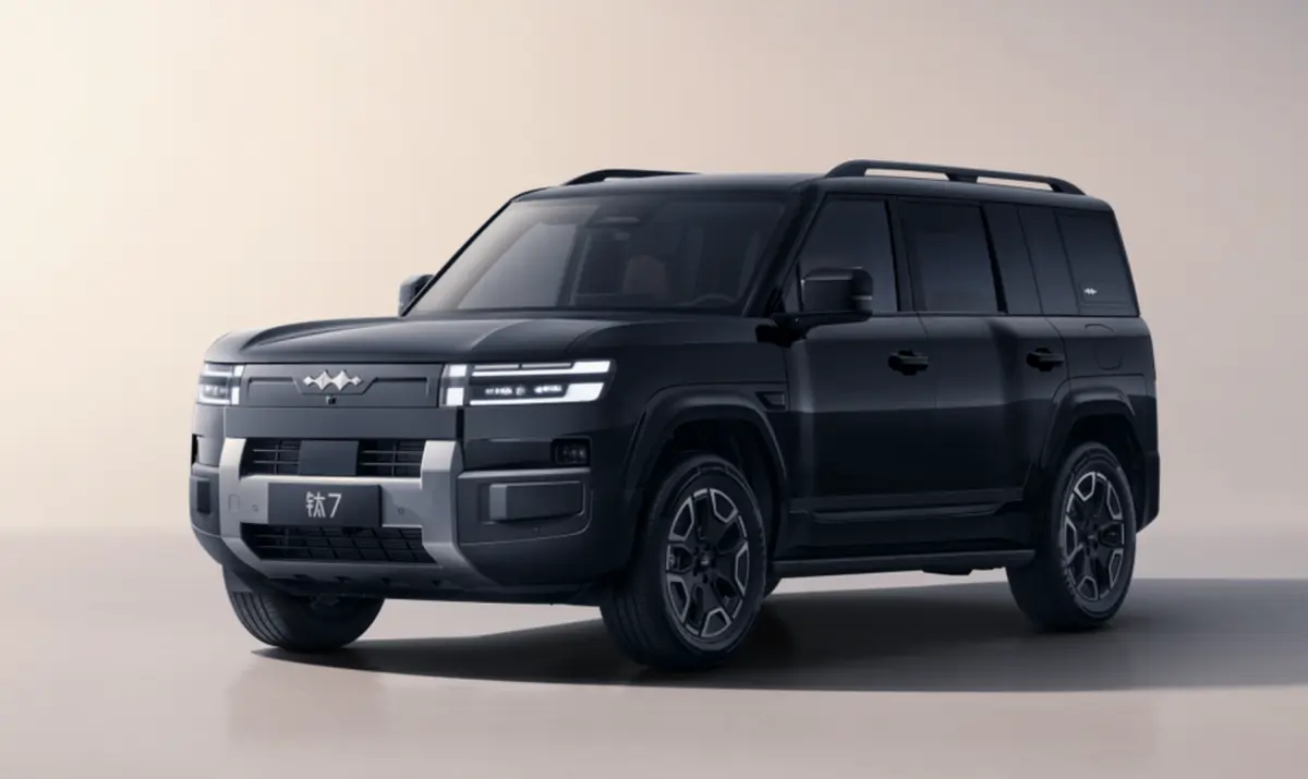 全新方程豹鈦7官圖，大五座SUV，和唐L差不多