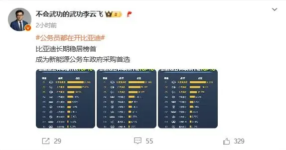 比亞迪李云飛：公務(wù)采購首選比亞迪
