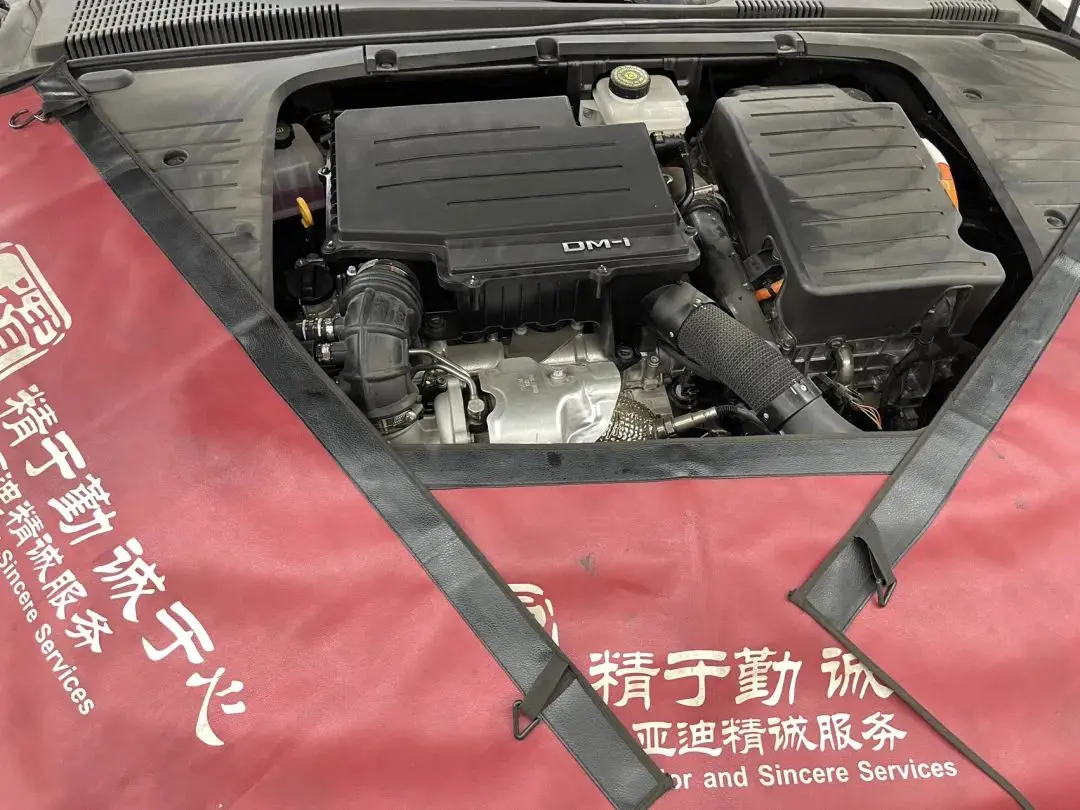 比亞迪漢DM-i進(jìn)車間，1年2萬公里后的車況還好嗎？