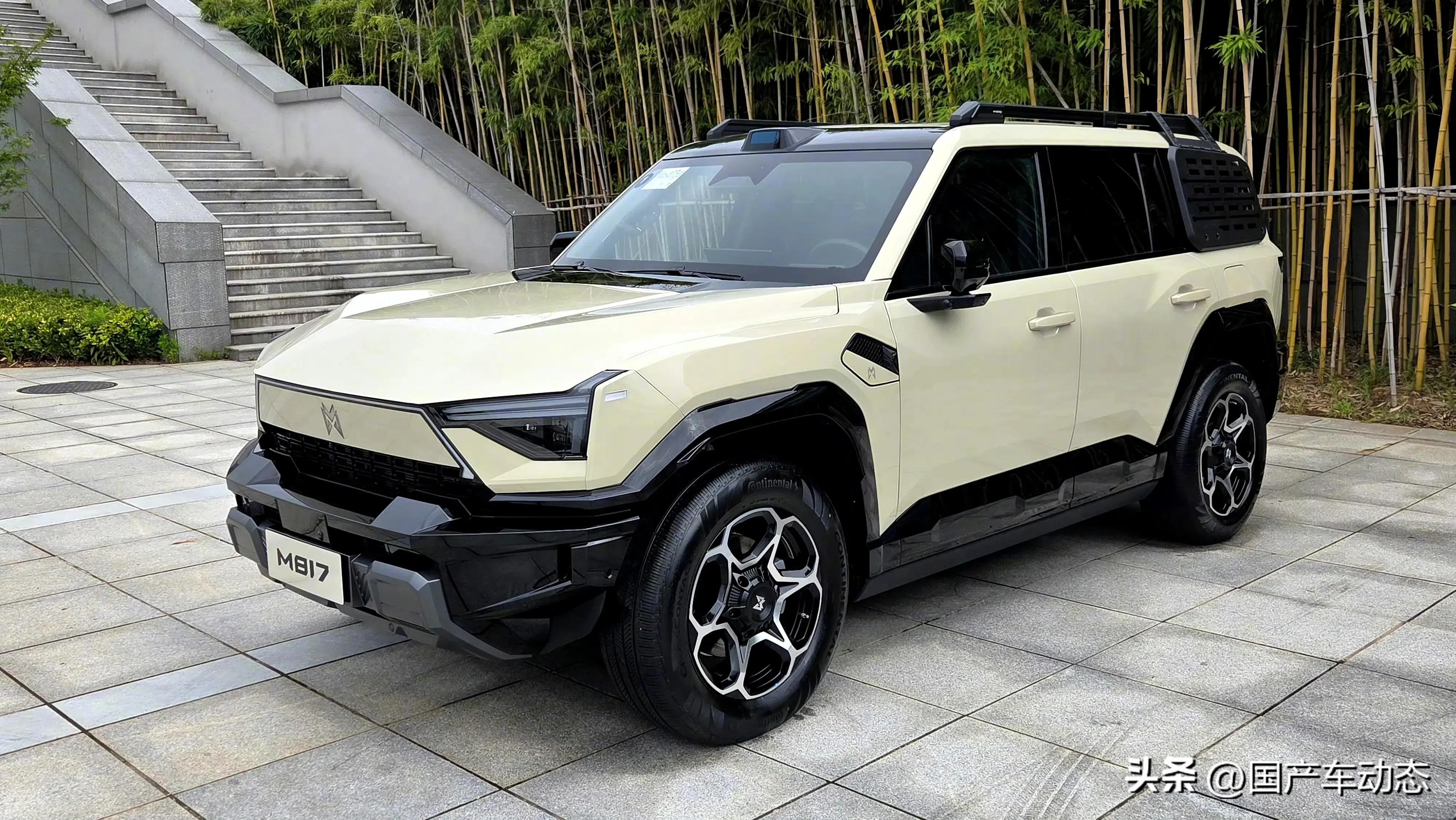 真不愧是軍工級SUV，東風(fēng)猛士M817外觀果然夠霸氣