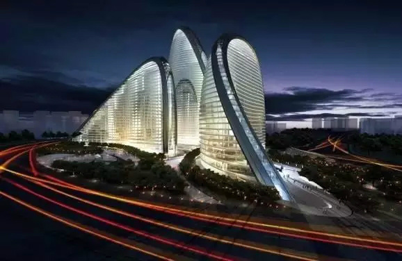 北京印象 之 10大后现代建筑简介_四元桥奔驰