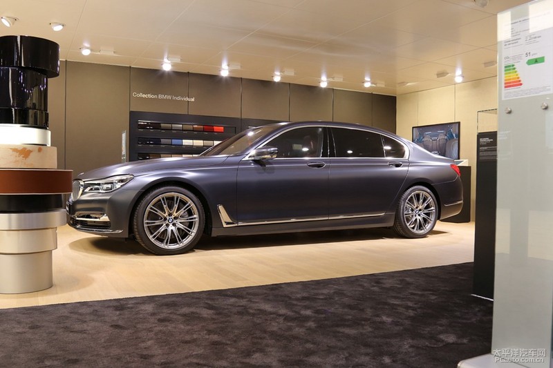 2016巴黎车展 宝马 bmw 750ld xdrive