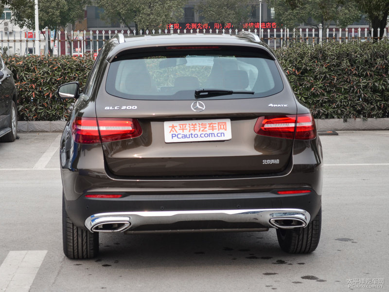 实拍图片 奔驰 奔驰glc 2017款 glc 200 4matic 水晶棕 外观  编辑:杨