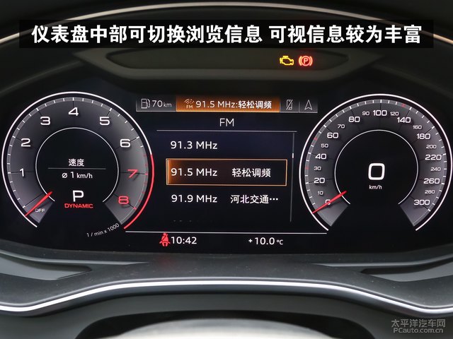 奥迪a6l仪表盘样式怎么样