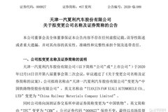 天津一汽夏利更名中国铁物 转营轨道交通