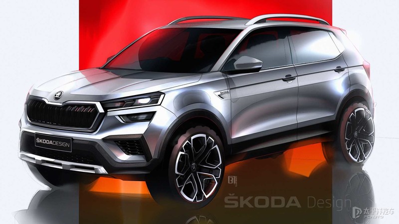 斯柯达全新小型suv kushaq于3月18日全球首发