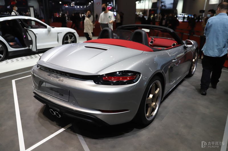 2021上海车展保时捷718boxster25周年限量版