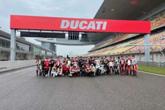 H＆H上海和匯攜Cardo藍牙耳機馳騁DUCATI（杜卡迪）賽道