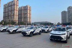 威武霸氣，揭陽(yáng)市炫界Pro EV警務(wù)巡邏車(chē)交付儀式隆重舉行