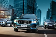 中國星領(lǐng)銜 吉利邁入乘用車銷量TOP3