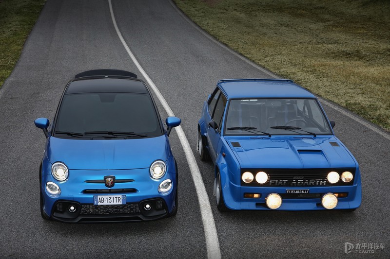 Abarth 695 Tributo 131 Rally官圖 致敬傳奇賽車