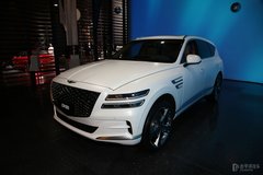 2022成都车展：捷尼赛思GV80四座版实车