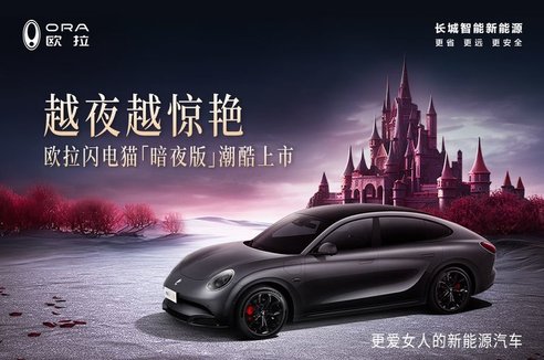 直播 |  歐拉閃電貓暗夜版上市發布