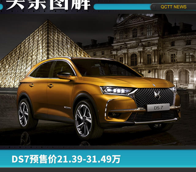 DS7預(yù)售價(jià)21.39-31.49萬(wàn)，王凱助陣總統(tǒng)座駕車展上