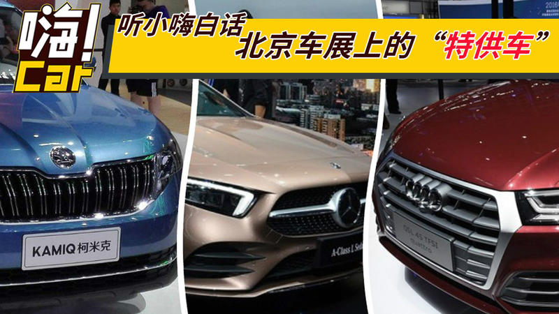 聽小嗨白話 北京車展上的“特供車型”