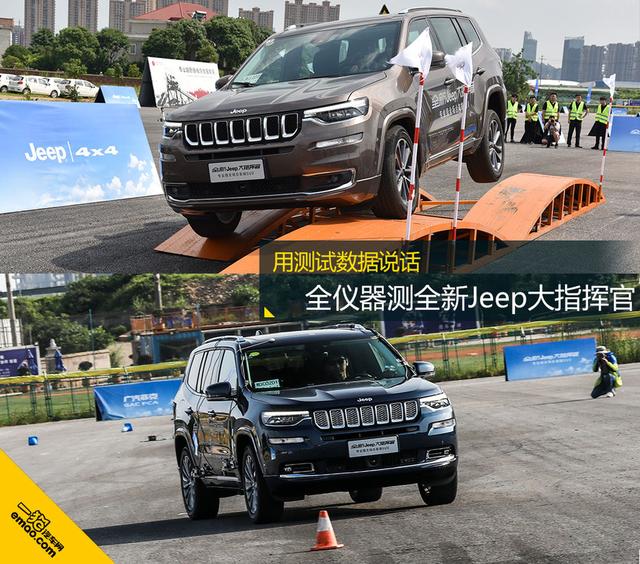 用数据说话 全仪器测试全新Jeep大指挥官