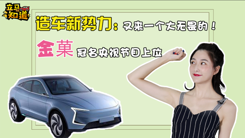 造車新勢(shì)力：又來(lái)一個(gè)大無(wú)畏的！金菓冠名央視節(jié)目上位