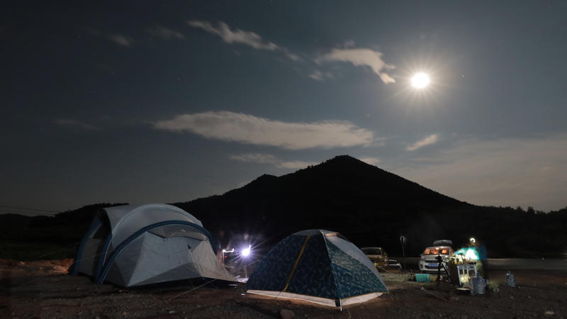 《一天一夜》第一站北京平谷金海湖露营