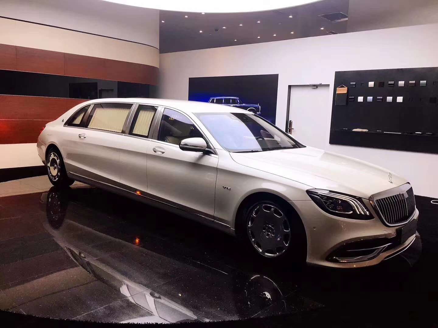 邁巴赫S600 Pullman防彈車 全國唯一一臺現(xiàn)車