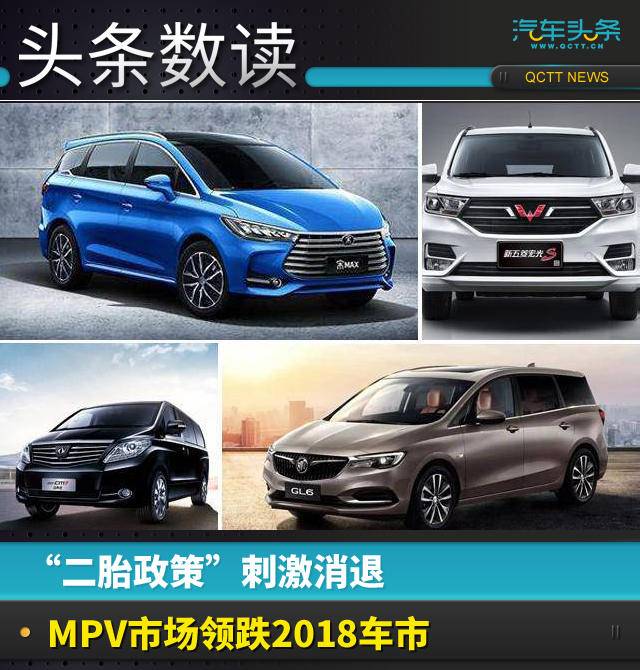 “二胎政策”刺激消退，MPV市場(chǎng)領(lǐng)跌2018車市