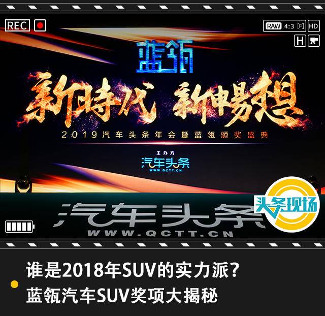 谁是2018年SUV的实力派？蓝瓴汽车SUV奖项大揭秘