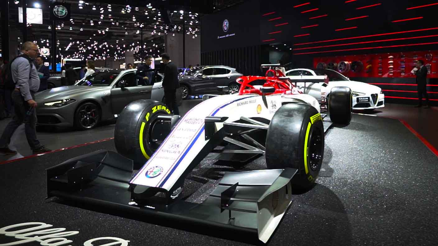 F1鐵桿車迷帶你看懂阿爾法·羅密歐展臺最特別車模