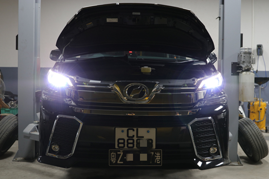 更年輕的豪華MPV，豐田威爾法改裝AP Racing套件