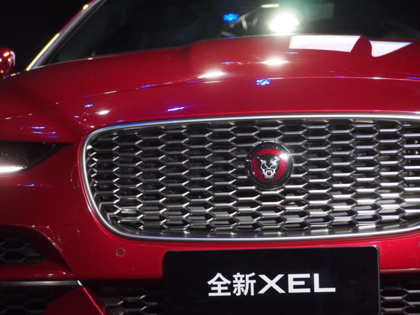 成都车展静态体验全新捷豹xel,提供双外观选择,内饰科技感提